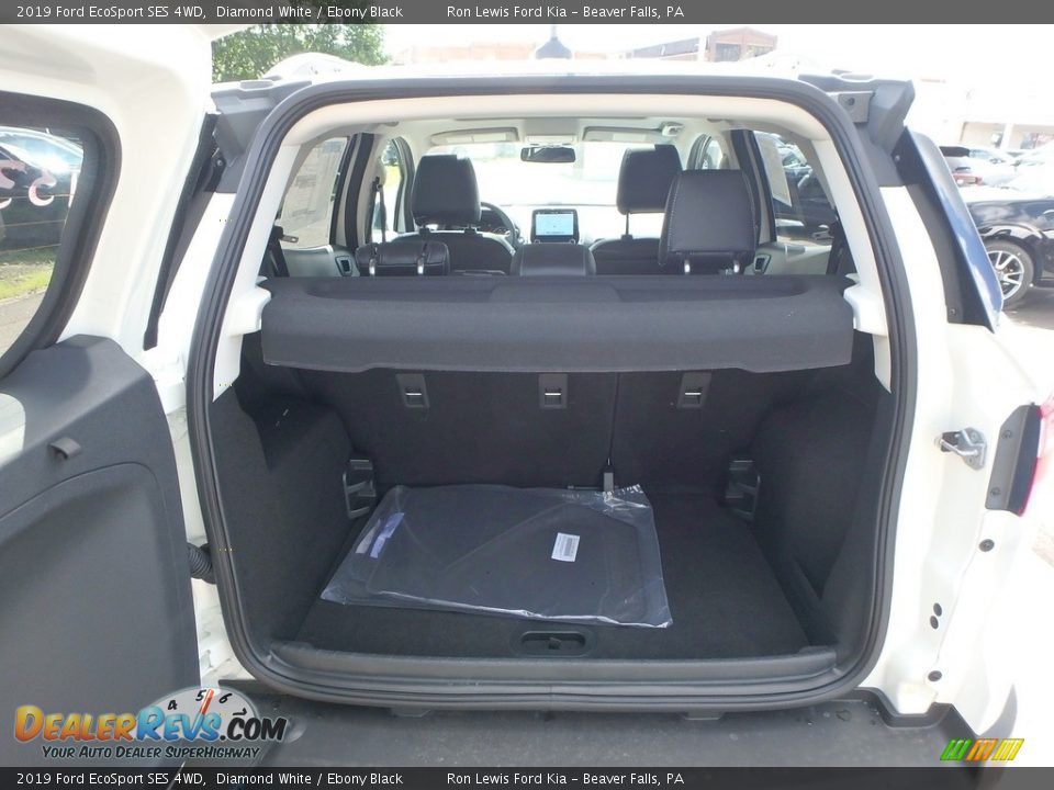 2019 Ford EcoSport SES 4WD Diamond White / Ebony Black Photo #4