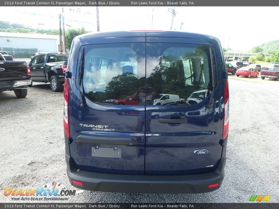 2019 Ford Transit Connect XL Passenger Wagon Dark Blue / Ebony Photo #3
