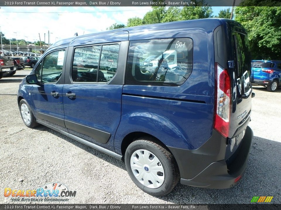 2019 Ford Transit Connect XL Passenger Wagon Dark Blue / Ebony Photo #5