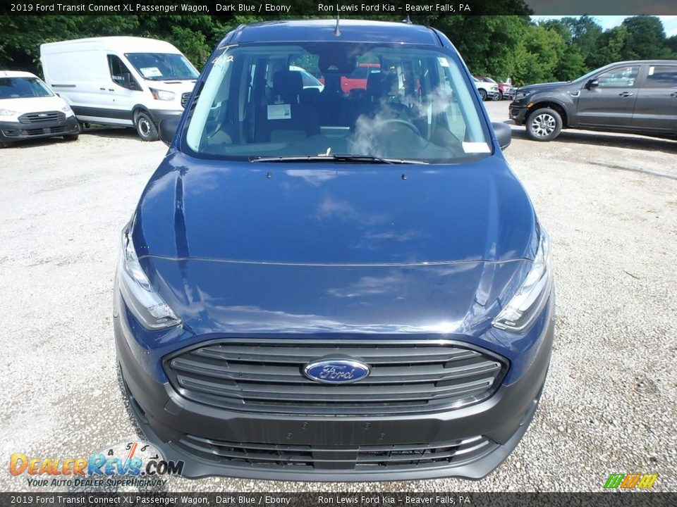 2019 Ford Transit Connect XL Passenger Wagon Dark Blue / Ebony Photo #8
