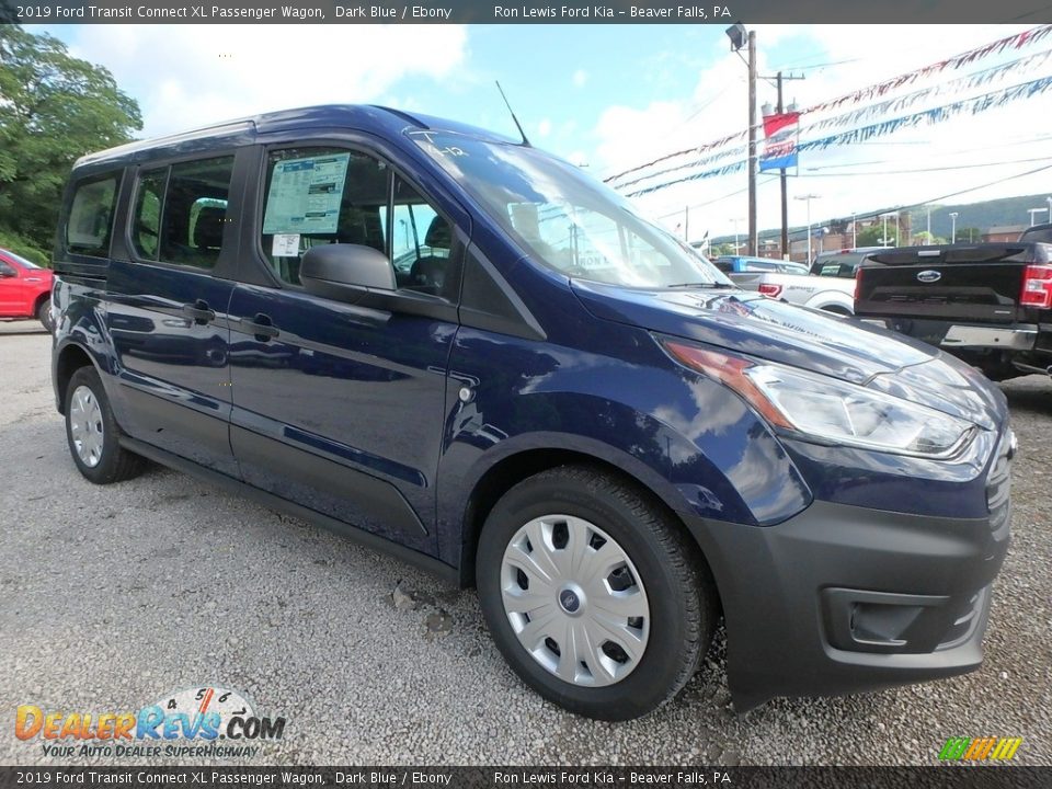 Dark Blue 2019 Ford Transit Connect XL Passenger Wagon Photo #9