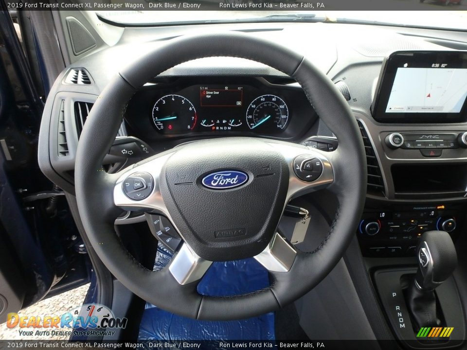 2019 Ford Transit Connect XL Passenger Wagon Steering Wheel Photo #17