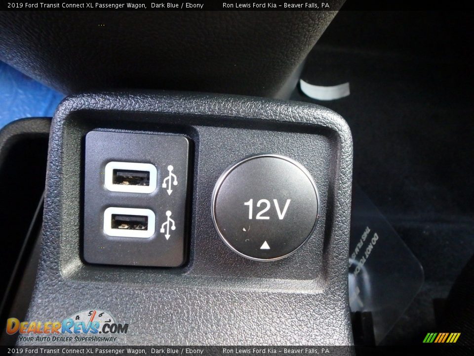 2019 Ford Transit Connect XL Passenger Wagon Dark Blue / Ebony Photo #18