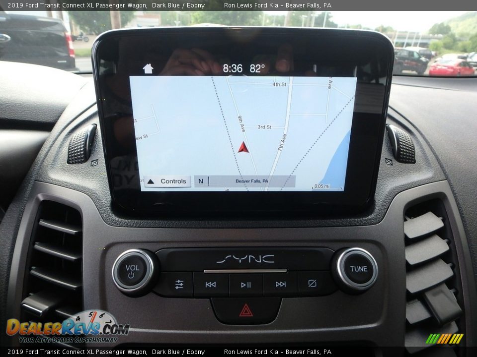 Navigation of 2019 Ford Transit Connect XL Passenger Wagon Photo #19