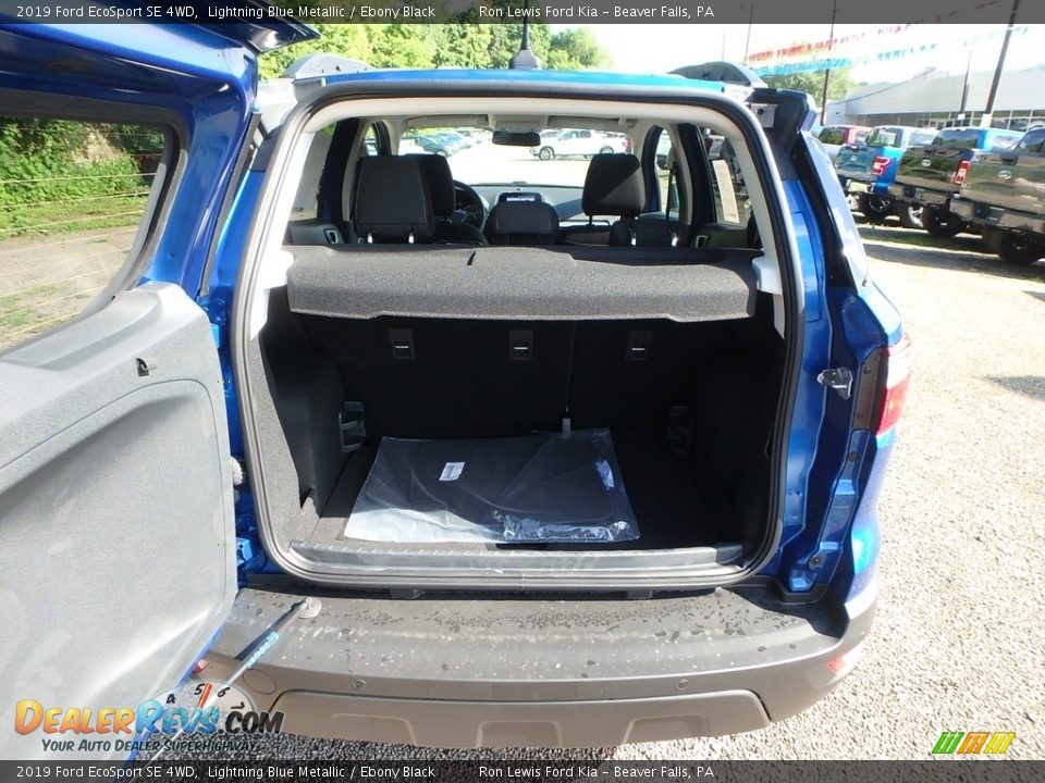 2019 Ford EcoSport SE 4WD Lightning Blue Metallic / Ebony Black Photo #4