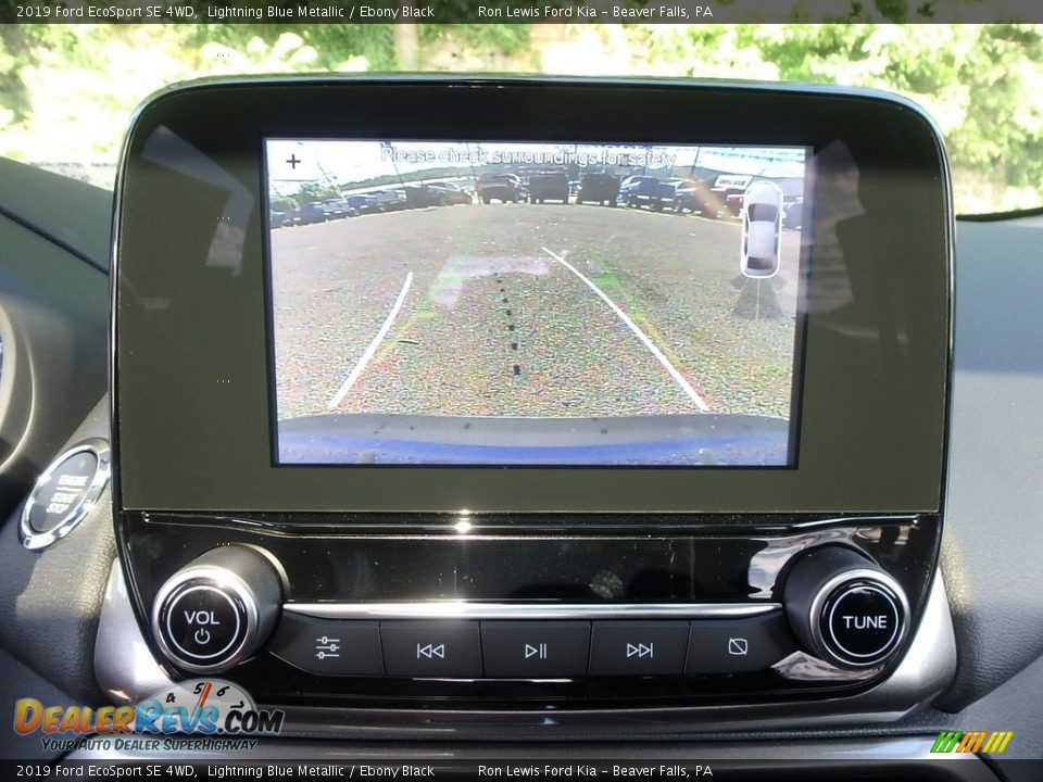 2019 Ford EcoSport SE 4WD Lightning Blue Metallic / Ebony Black Photo #19