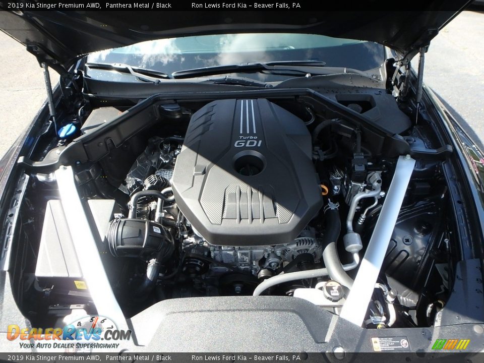 2019 Kia Stinger Premium AWD 2.0 Liter GDI Turbocharged DOHC 16-Valve CVVT 4 Cylinder Engine Photo #9