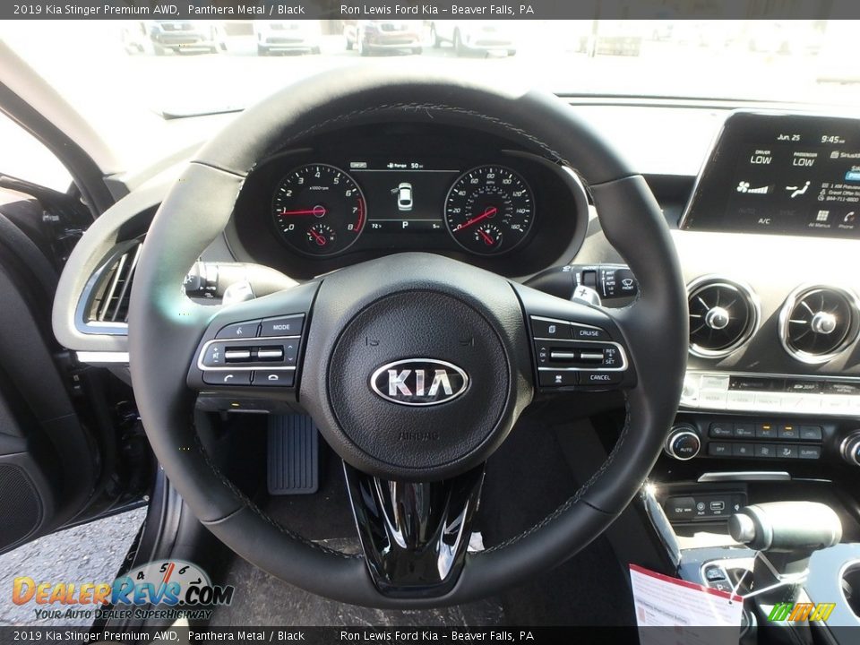 2019 Kia Stinger Premium AWD Steering Wheel Photo #17
