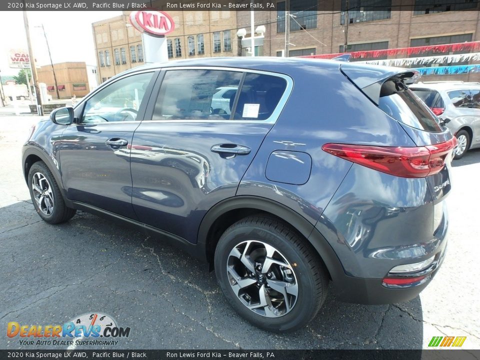 2020 Kia Sportage LX AWD Pacific Blue / Black Photo #5