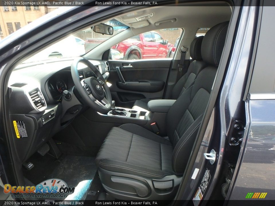 Front Seat of 2020 Kia Sportage LX AWD Photo #11