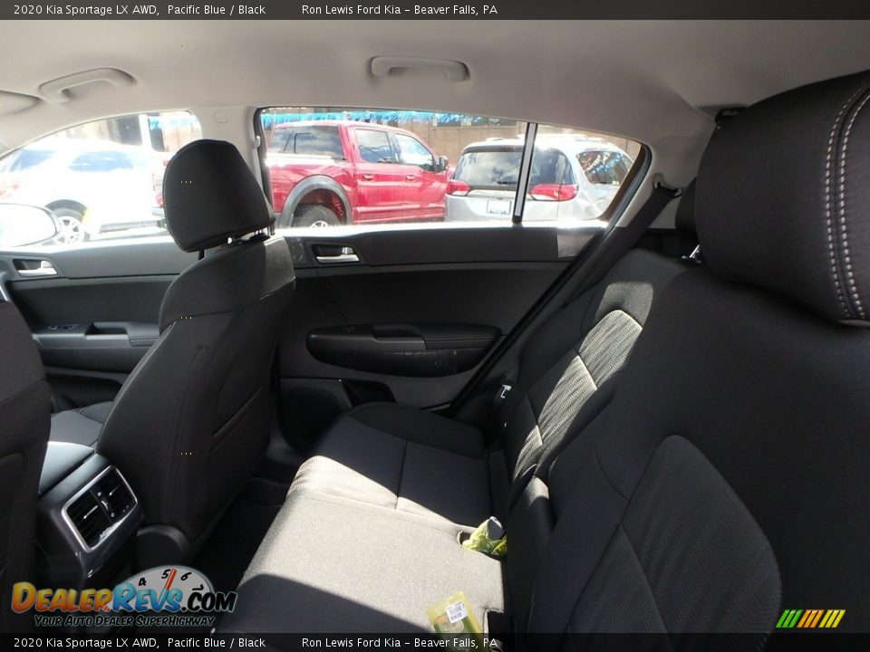 2020 Kia Sportage LX AWD Pacific Blue / Black Photo #12
