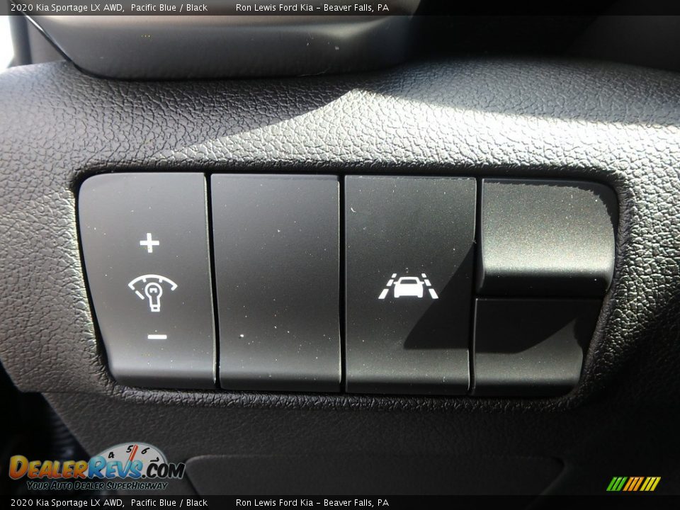 2020 Kia Sportage LX AWD Pacific Blue / Black Photo #17