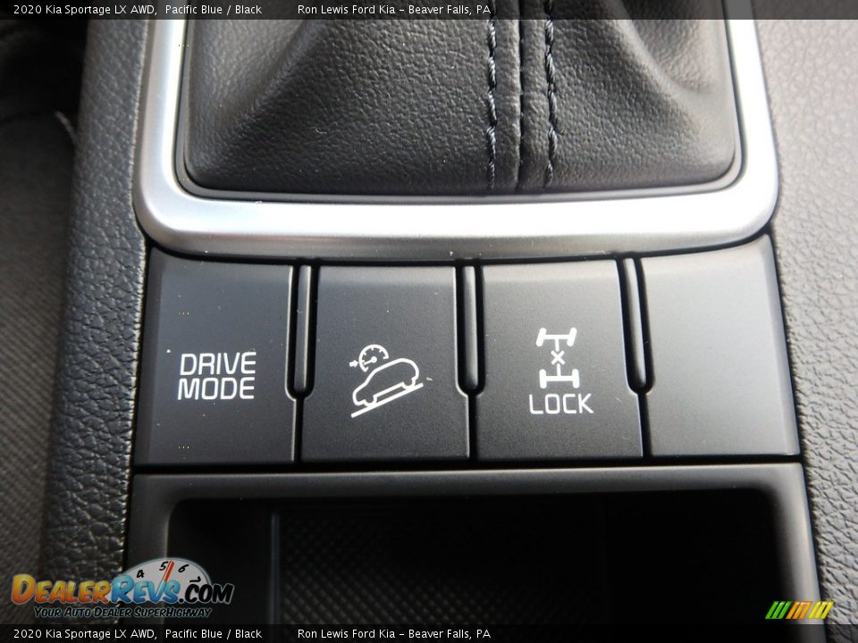 2020 Kia Sportage LX AWD Pacific Blue / Black Photo #18