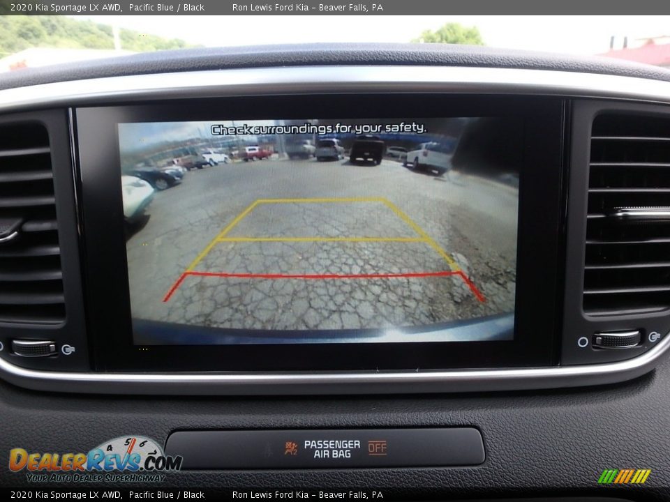 2020 Kia Sportage LX AWD Pacific Blue / Black Photo #20