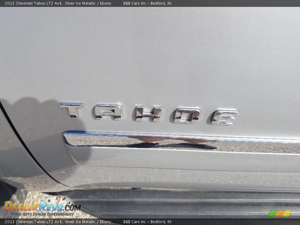 2013 Chevrolet Tahoe LTZ 4x4 Silver Ice Metallic / Ebony Photo #11