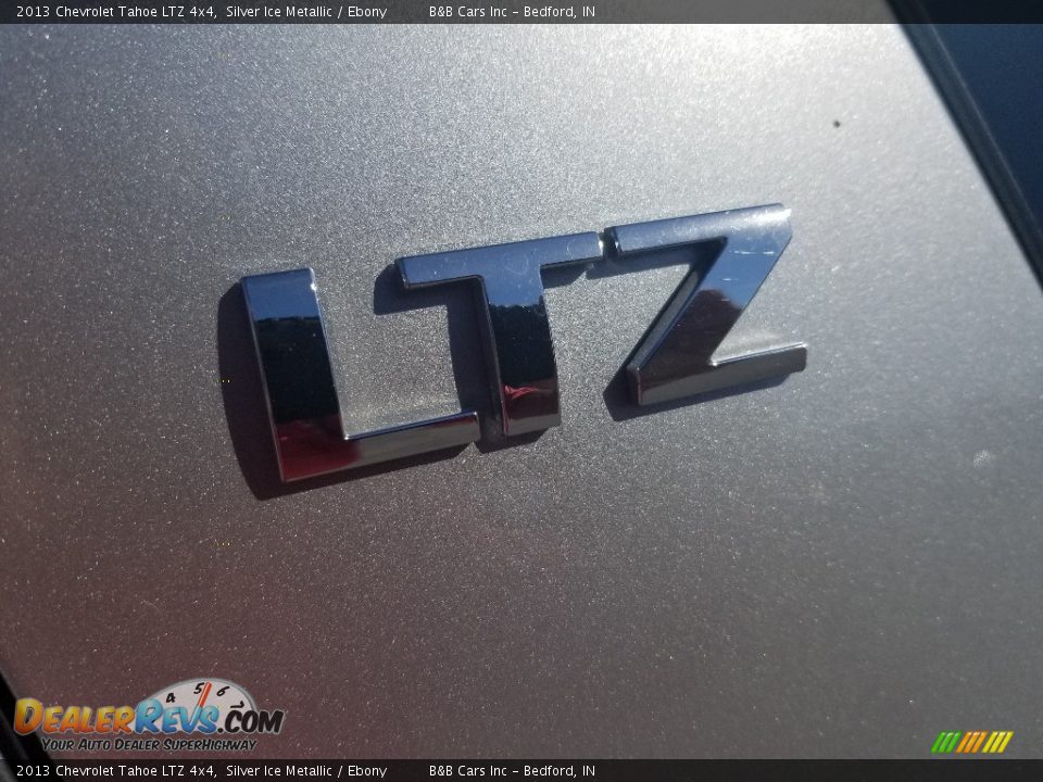 2013 Chevrolet Tahoe LTZ 4x4 Silver Ice Metallic / Ebony Photo #13