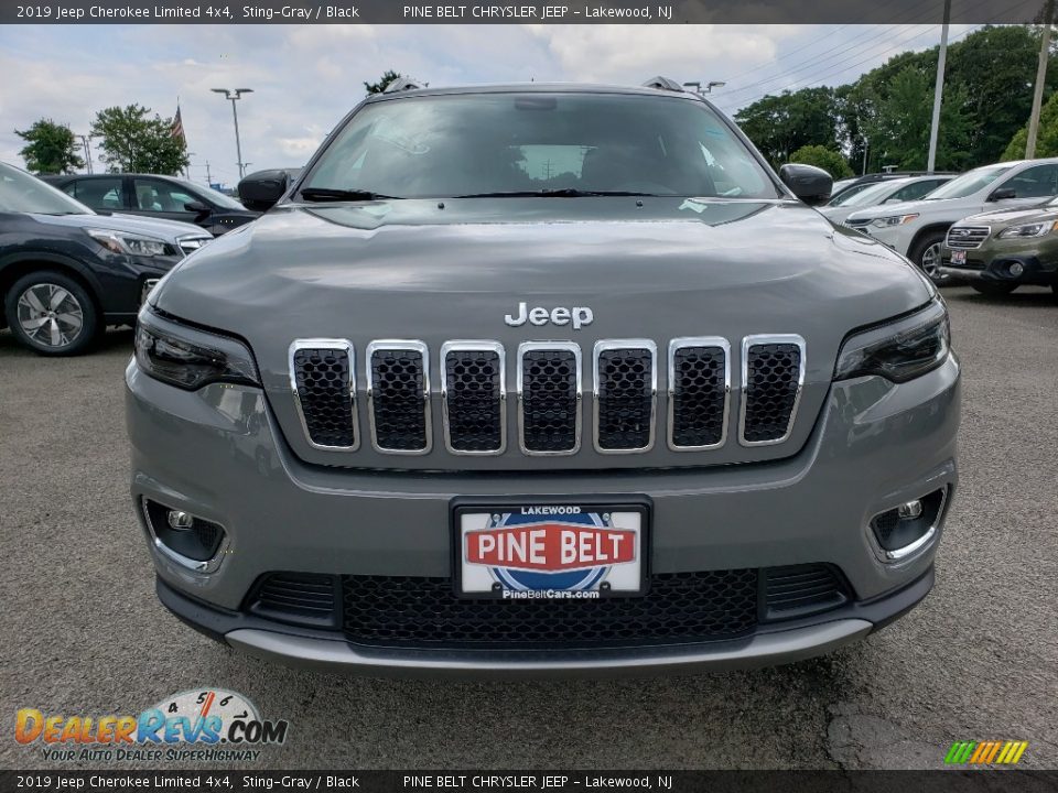 2019 Jeep Cherokee Limited 4x4 Sting-Gray / Black Photo #2