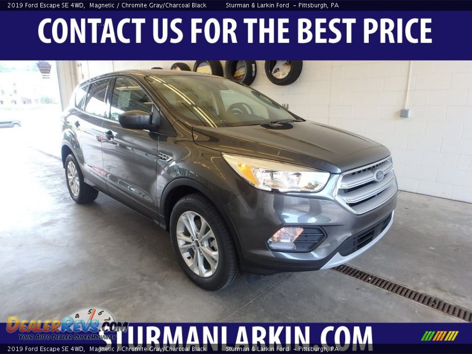 2019 Ford Escape SE 4WD Magnetic / Chromite Gray/Charcoal Black Photo #1