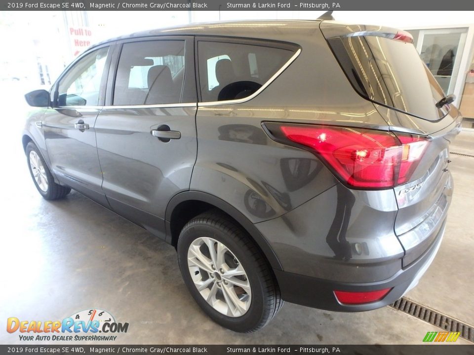 2019 Ford Escape SE 4WD Magnetic / Chromite Gray/Charcoal Black Photo #4