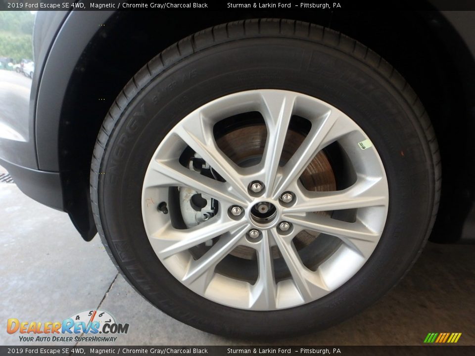2019 Ford Escape SE 4WD Magnetic / Chromite Gray/Charcoal Black Photo #6
