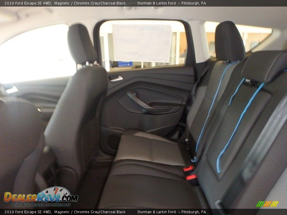 2019 Ford Escape SE 4WD Magnetic / Chromite Gray/Charcoal Black Photo #8