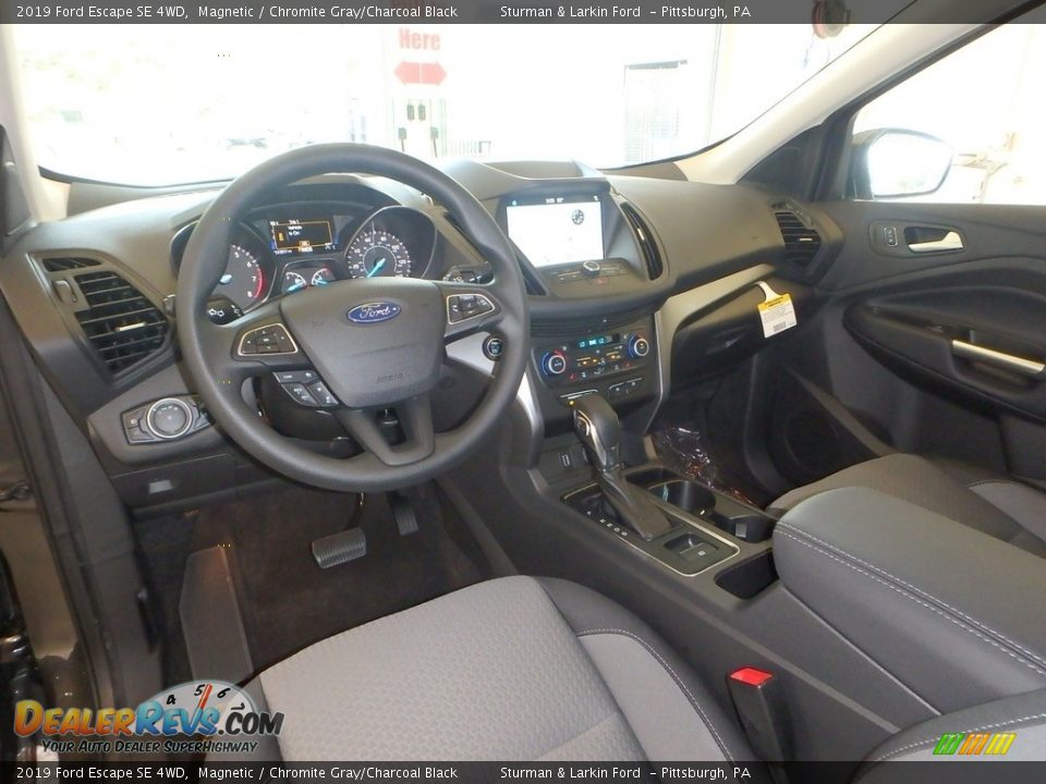 2019 Ford Escape SE 4WD Magnetic / Chromite Gray/Charcoal Black Photo #9