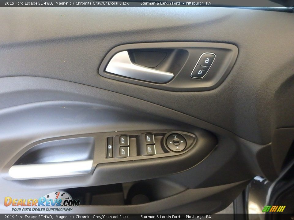 2019 Ford Escape SE 4WD Magnetic / Chromite Gray/Charcoal Black Photo #10