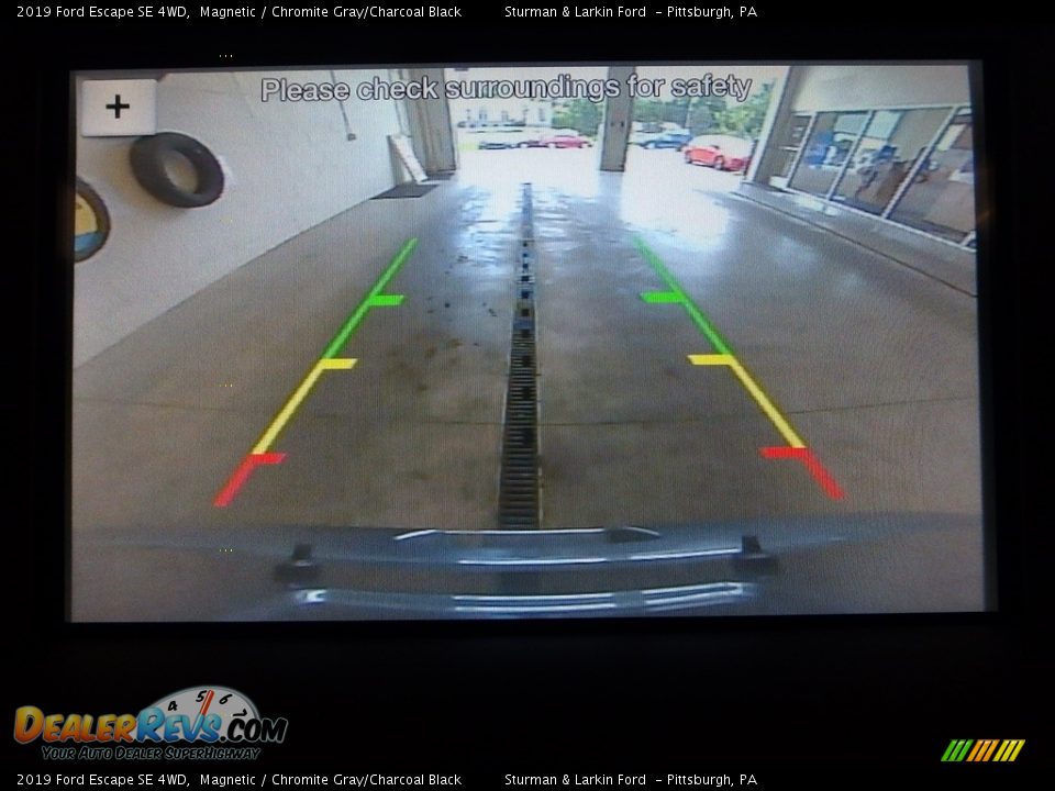 2019 Ford Escape SE 4WD Magnetic / Chromite Gray/Charcoal Black Photo #12