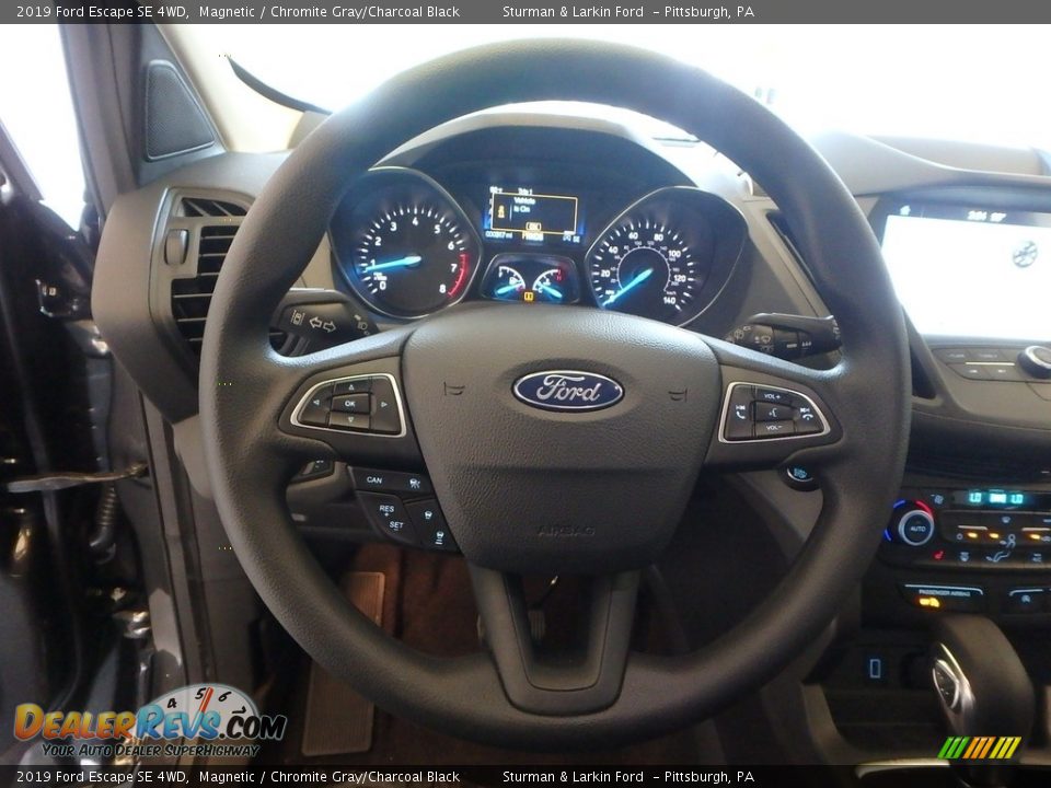 2019 Ford Escape SE 4WD Magnetic / Chromite Gray/Charcoal Black Photo #14