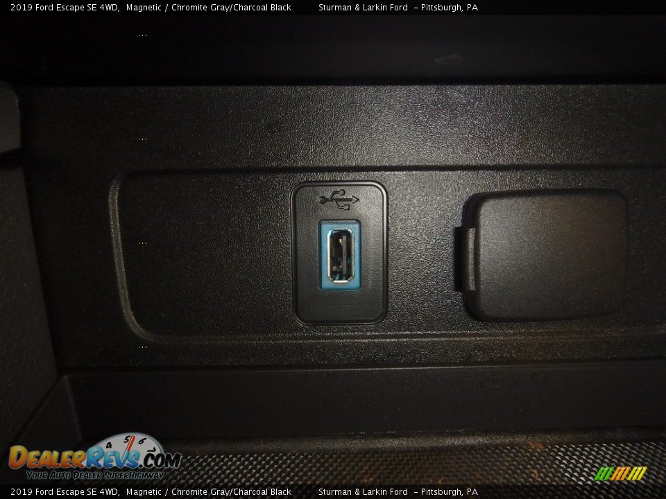 2019 Ford Escape SE 4WD Magnetic / Chromite Gray/Charcoal Black Photo #15