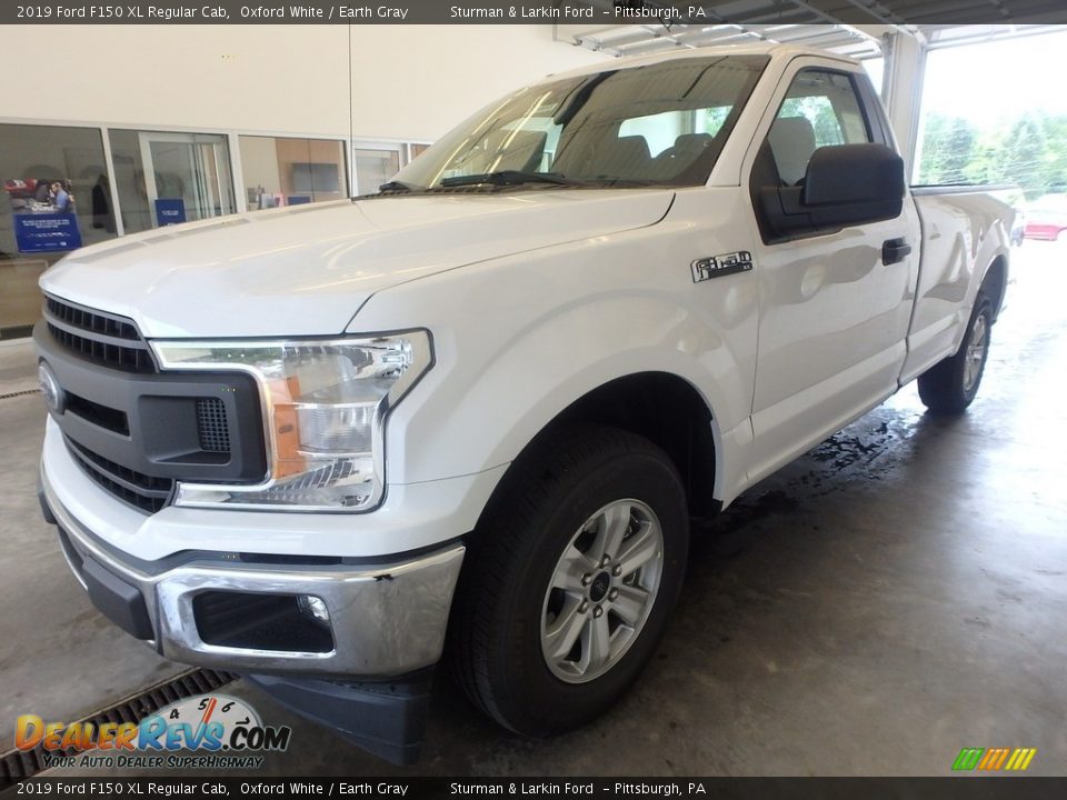 2019 Ford F150 XL Regular Cab Oxford White / Earth Gray Photo #4