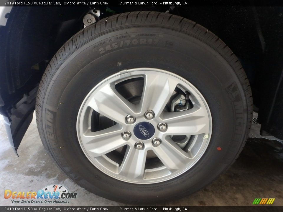 2019 Ford F150 XL Regular Cab Oxford White / Earth Gray Photo #5
