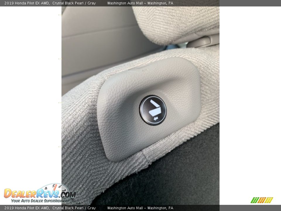 2019 Honda Pilot EX AWD Crystal Black Pearl / Gray Photo #20