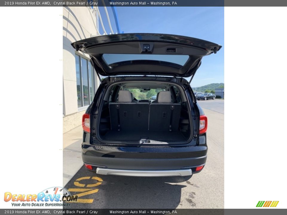2019 Honda Pilot EX AWD Crystal Black Pearl / Gray Photo #22