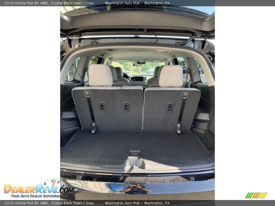 2019 Honda Pilot EX AWD Crystal Black Pearl / Gray Photo #23