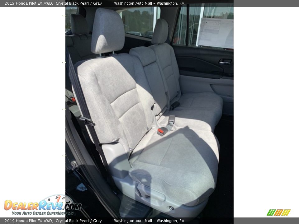 2019 Honda Pilot EX AWD Crystal Black Pearl / Gray Photo #26