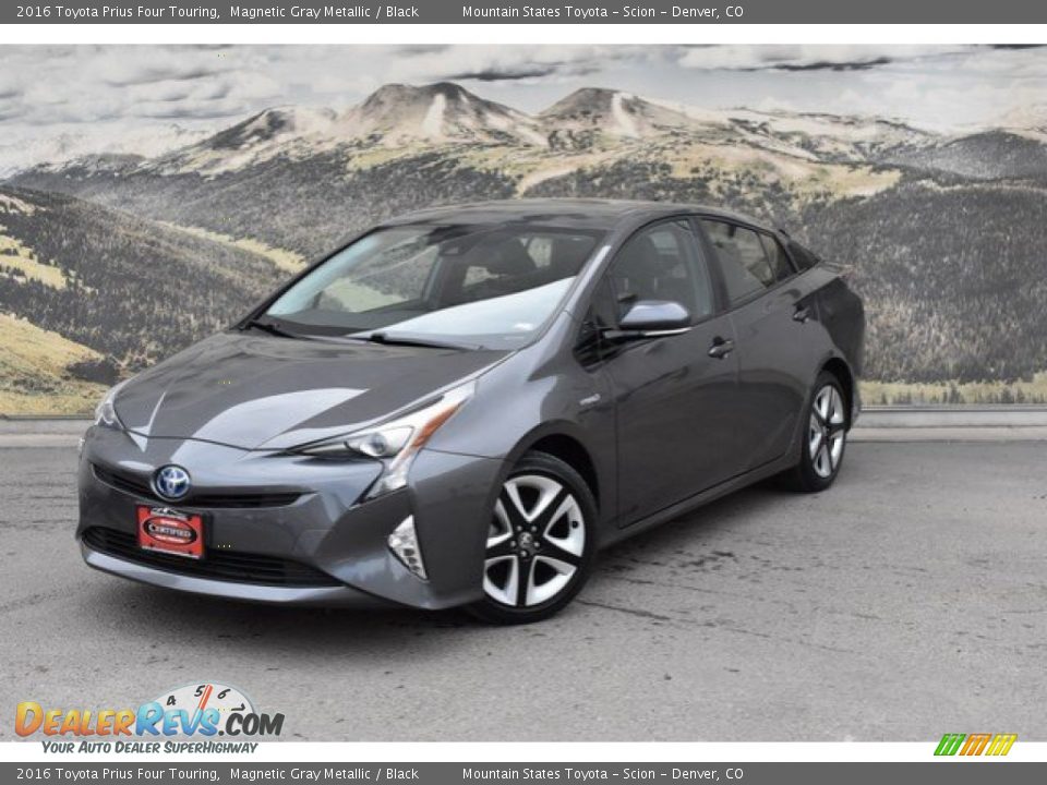 2016 Toyota Prius Four Touring Magnetic Gray Metallic / Black Photo #5