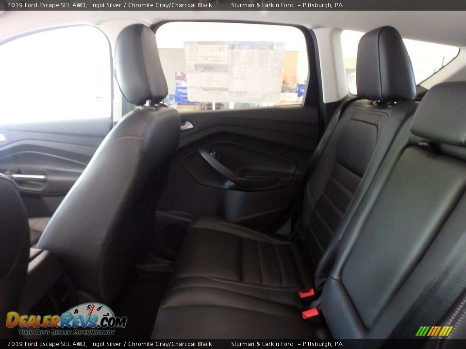 2019 Ford Escape SEL 4WD Ingot Silver / Chromite Gray/Charcoal Black Photo #7