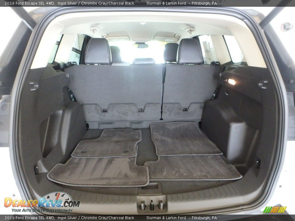 2019 Ford Escape SEL 4WD Ingot Silver / Chromite Gray/Charcoal Black Photo #9
