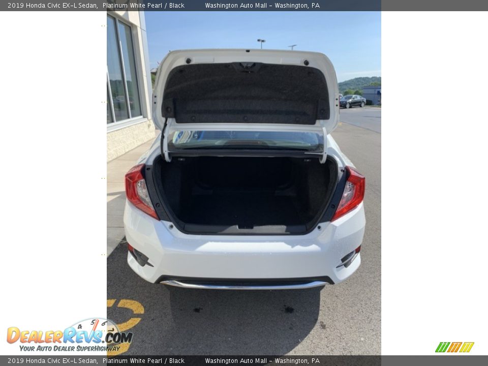 2019 Honda Civic EX-L Sedan Platinum White Pearl / Black Photo #20