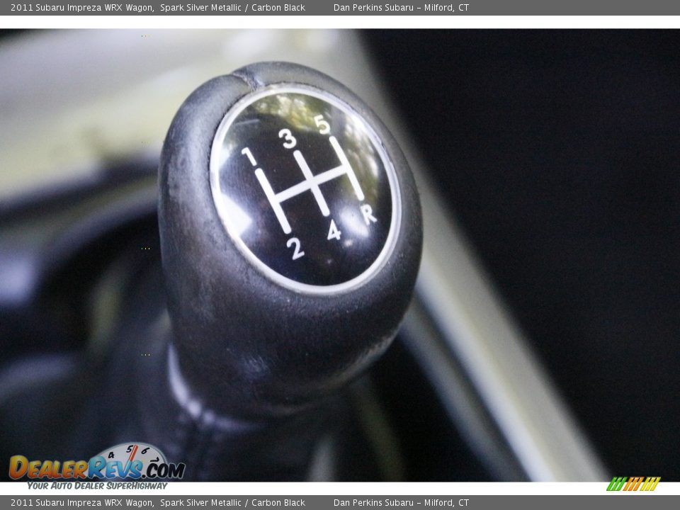 2011 Subaru Impreza WRX Wagon Spark Silver Metallic / Carbon Black Photo #19