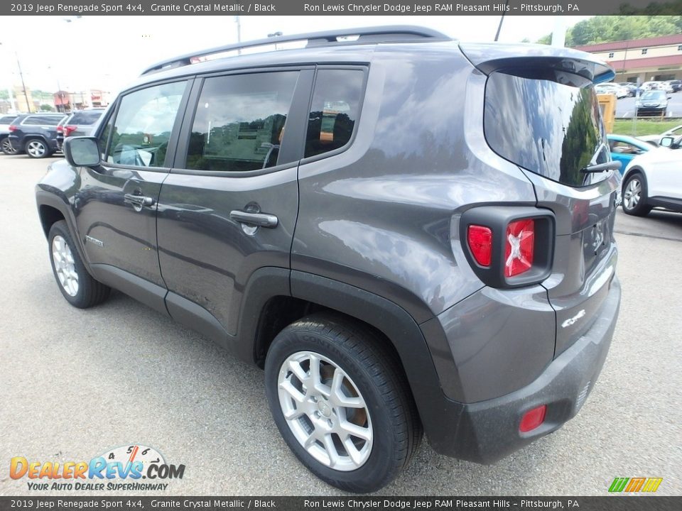 2019 Jeep Renegade Sport 4x4 Granite Crystal Metallic / Black Photo #3