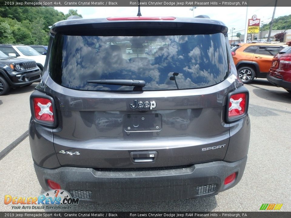 2019 Jeep Renegade Sport 4x4 Granite Crystal Metallic / Black Photo #4