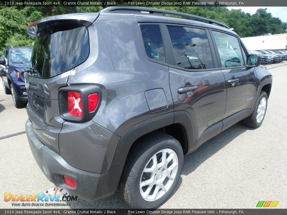 2019 Jeep Renegade Sport 4x4 Granite Crystal Metallic / Black Photo #6