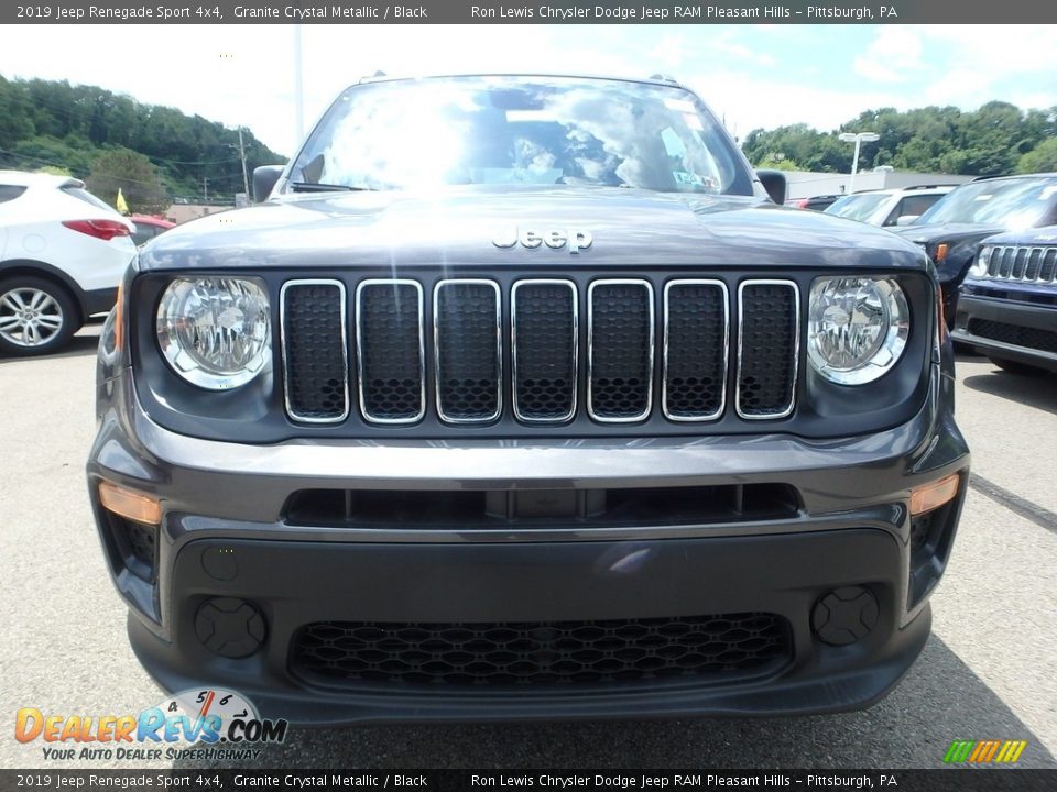 2019 Jeep Renegade Sport 4x4 Granite Crystal Metallic / Black Photo #9