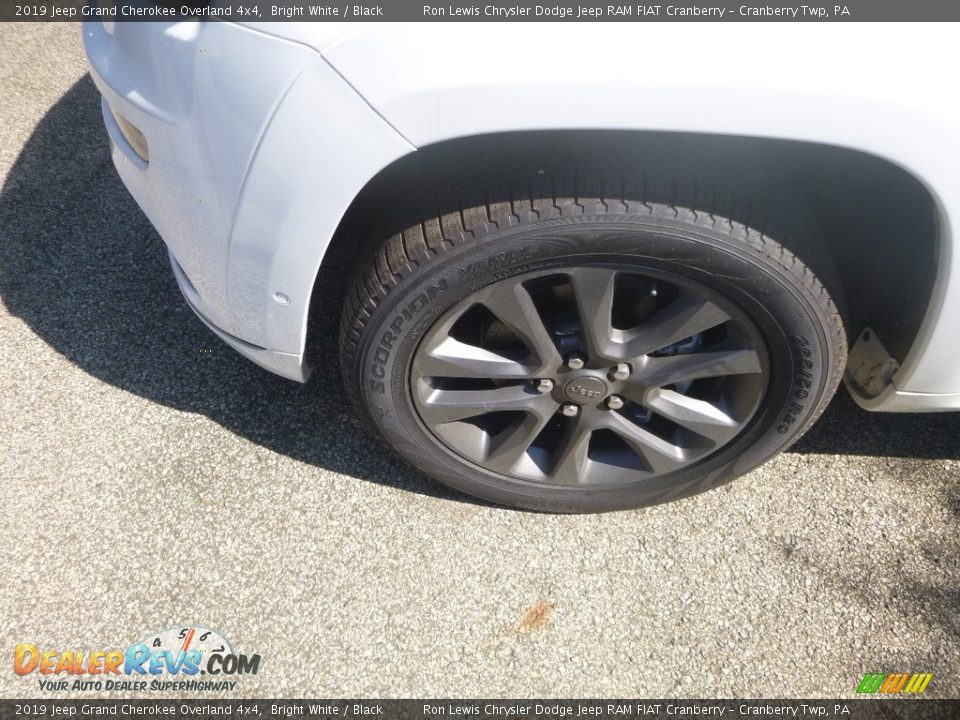 2019 Jeep Grand Cherokee Overland 4x4 Bright White / Black Photo #2