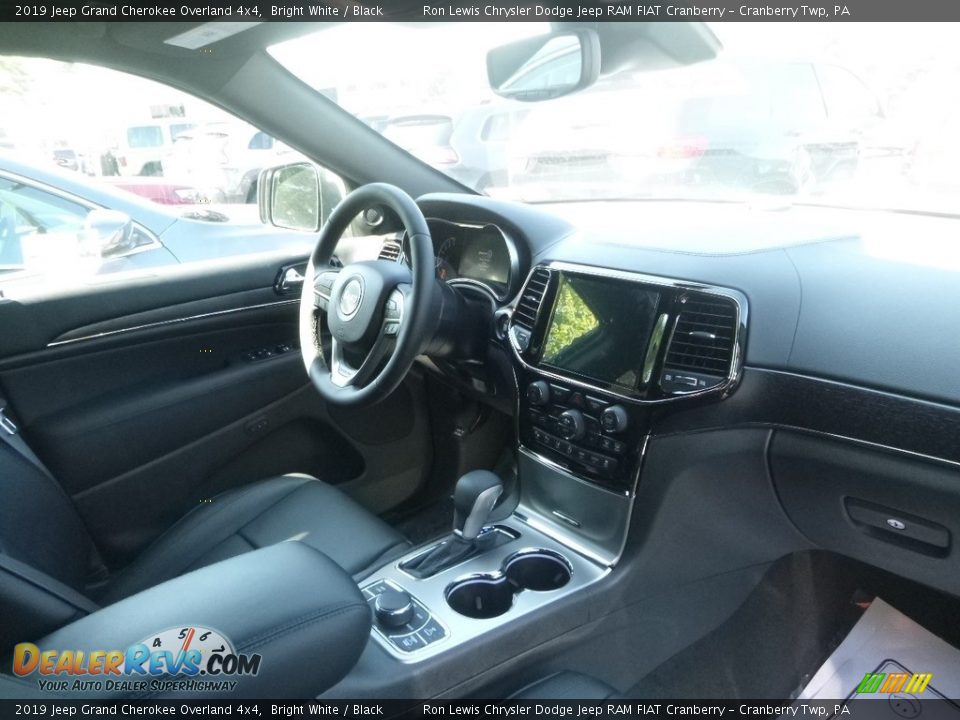 2019 Jeep Grand Cherokee Overland 4x4 Bright White / Black Photo #7