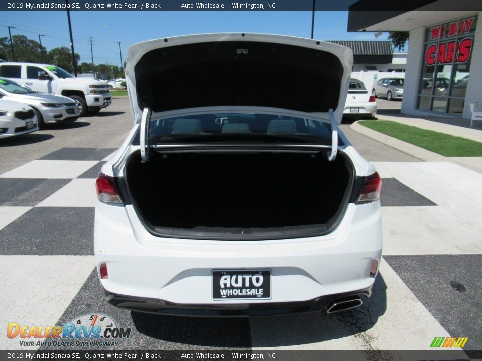 2019 Hyundai Sonata SE Quartz White Pearl / Black Photo #5
