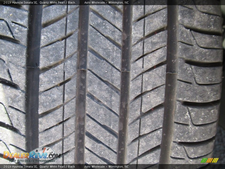 2019 Hyundai Sonata SE Quartz White Pearl / Black Photo #9