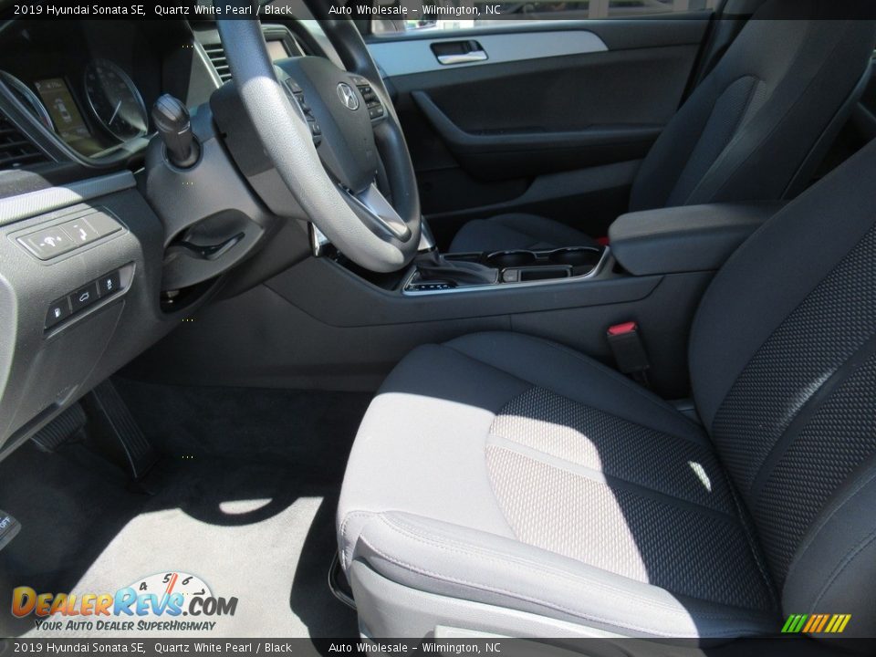 2019 Hyundai Sonata SE Quartz White Pearl / Black Photo #10